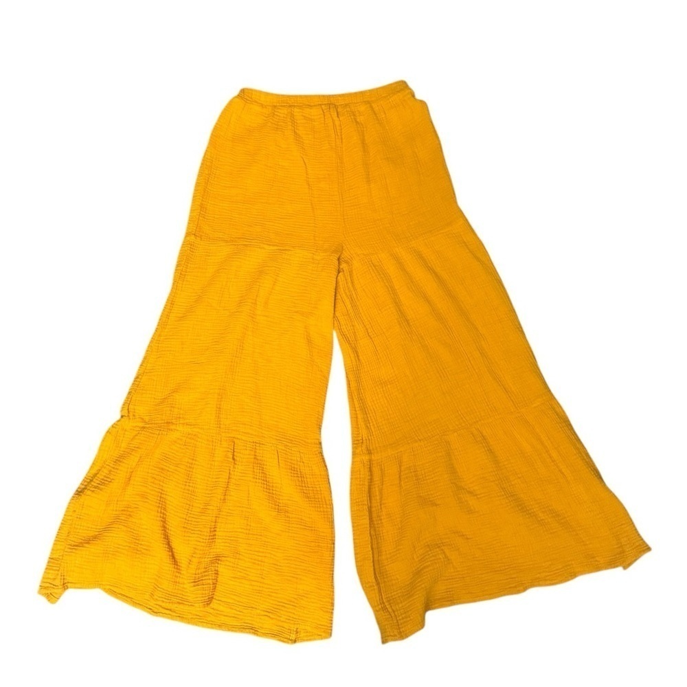 Anthropologie Wide Leg Pull On Pants Size Medium - Picture 3 of 5